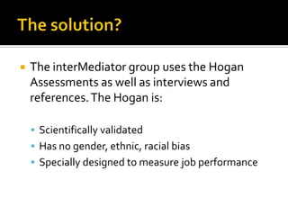 Predicting Performance