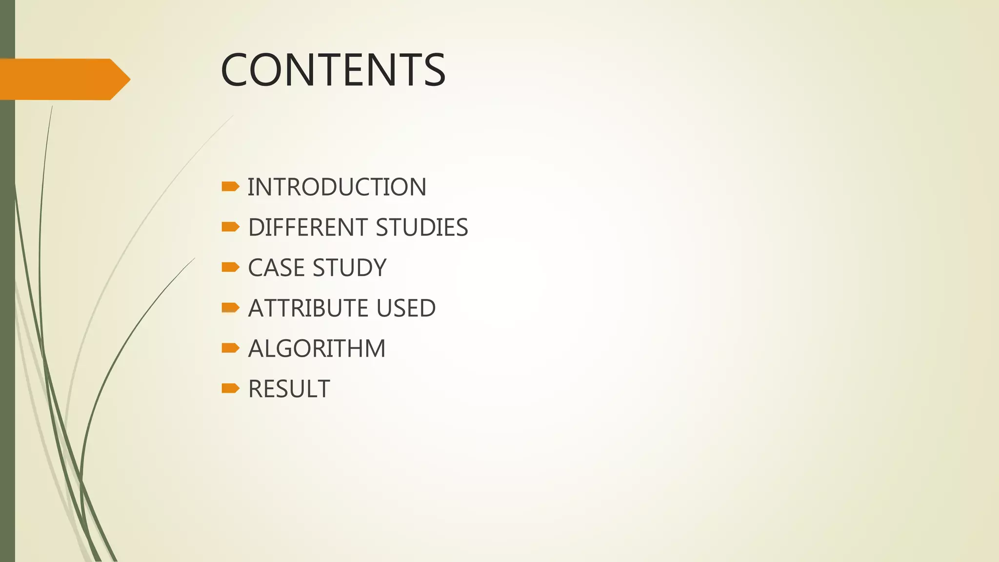 Predicting students performance in final examination | PPTX