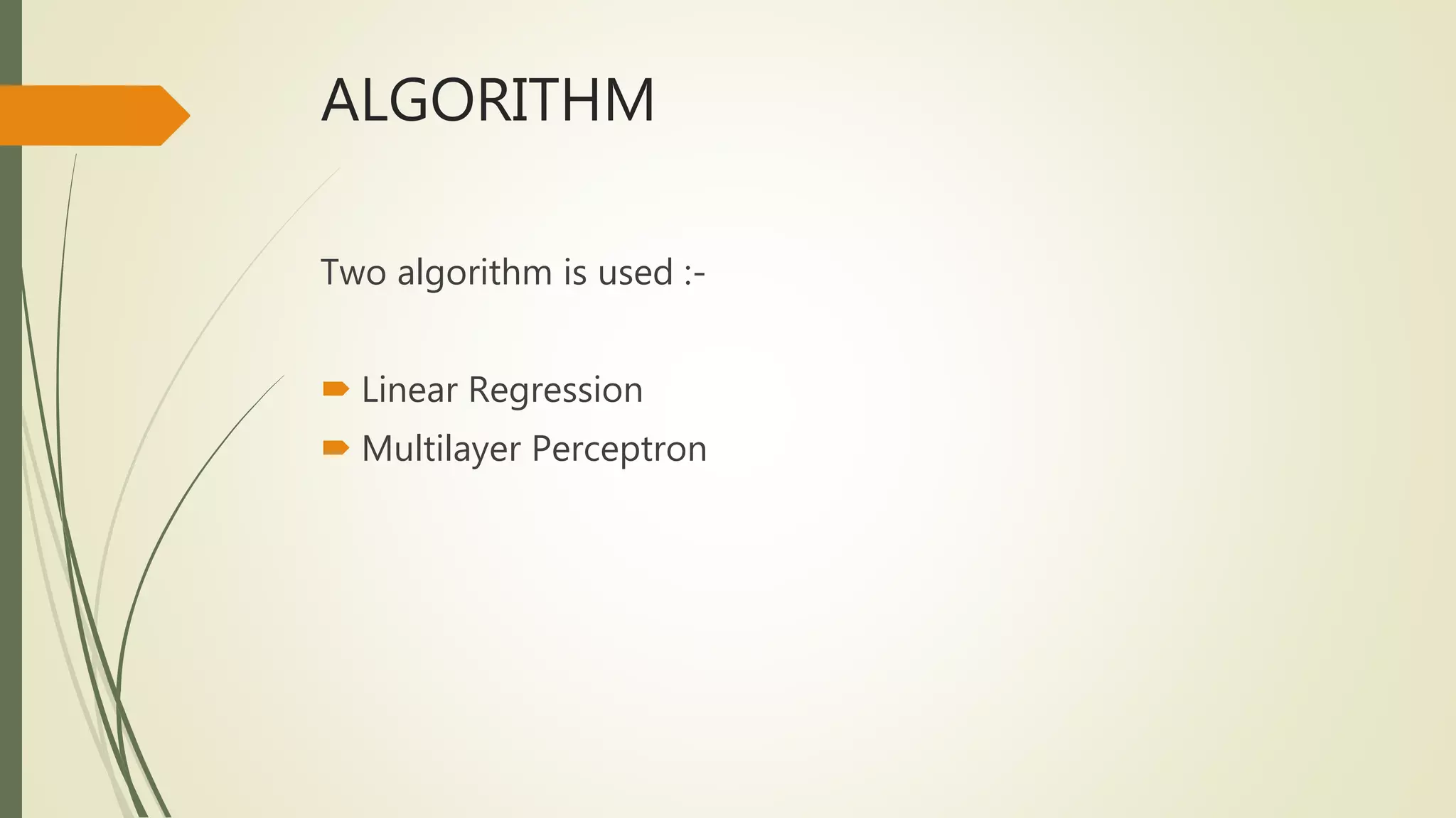 Predicting students performance in final examination | PPTX