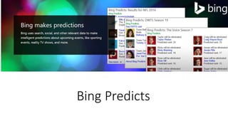 Bing Predicts
 
