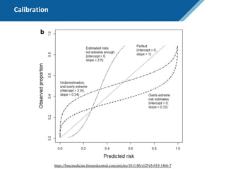Calibration
https://bmcmedicine.biomedcentral.com/articles/10.1186/s12916-019-1466-7
 