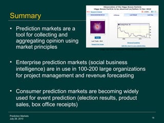 Prediction Markets 