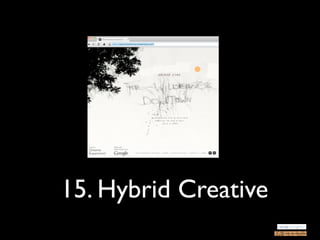 15. Hybrid Creative
 