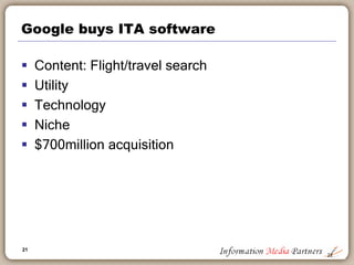 21
What do you mean there’s a test?
 Assessment
 Strong impetus in K-12
 Becoming important in college & post grad
 Adaptive learning
 Tailored to individual capability
 Self-regulated/directed
 Empowers learner
 Bigger in post-college market?
21
 