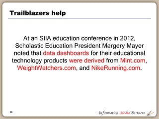 28
“So our excitement about the new
platformis that, one, we are able to bring
tremendous feature
functionality to the user, whether it is the researcher
or the end user and, two, we are able to give them
capability that everyone is after”
- LexisNexis
Quote: Information Today
 