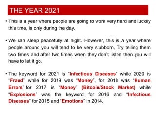 Predictions 2021