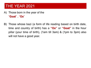 Predictions 2021