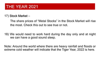 Predictions 2021