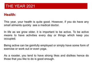 Predictions 2021