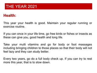 Predictions 2021