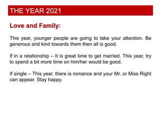 Predictions 2021