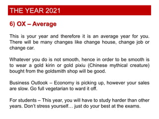 Predictions 2021
