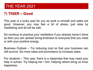 Predictions 2021