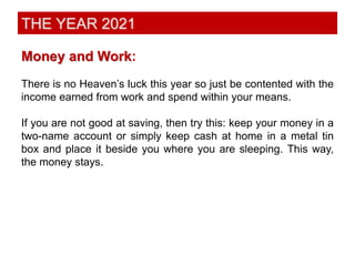 Predictions 2021