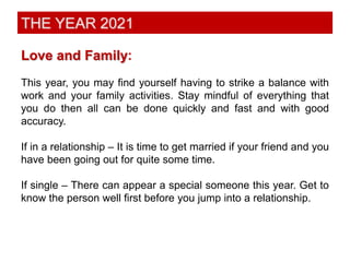 Predictions 2021
