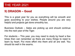 Predictions 2021