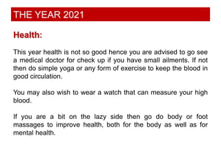 Predictions 2021