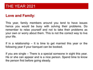 Predictions 2021