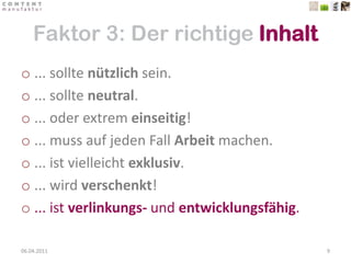 Beispiel 4: sistrix.comZahlen zum Farmer Update in den USARahmendaten:Farmer Update