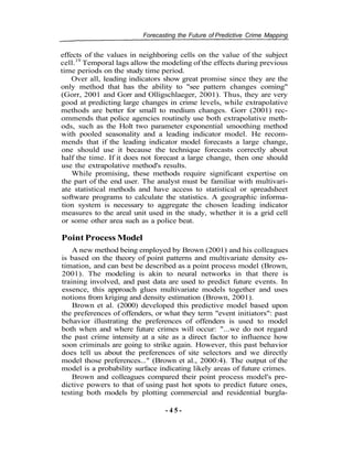 Predictive analysis of crime forecasting | PDF | Geography | Science