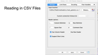 Reading in CSV Files
 