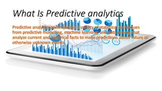 What Is Predictive analytics
 