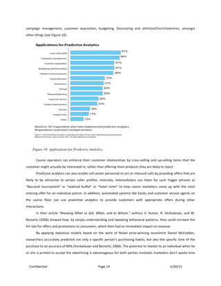Predictive analytics in the gaming industry | PDF