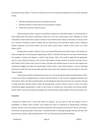 Predictive analytics in the gaming industry | PDF