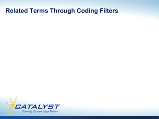 Related Terms Through Coding Filters
 