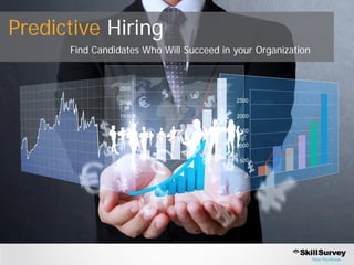 Predictive Hiring
Find Candidates Who Will Succeed in your Organization

 