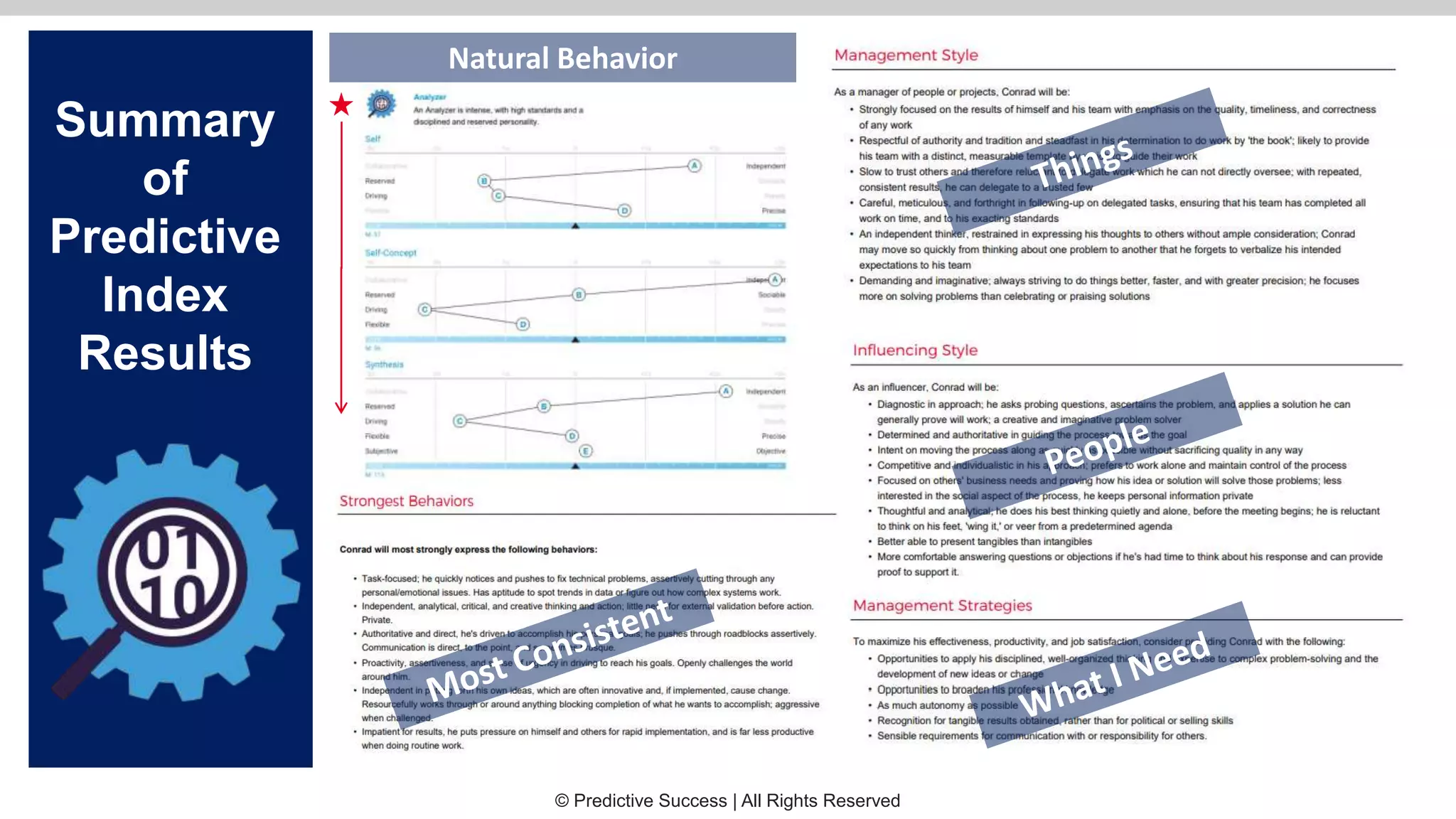 Summary
of
Predictive
Index
Results
Natural Behavior
© Predictive Success | All Rights Reserved
 