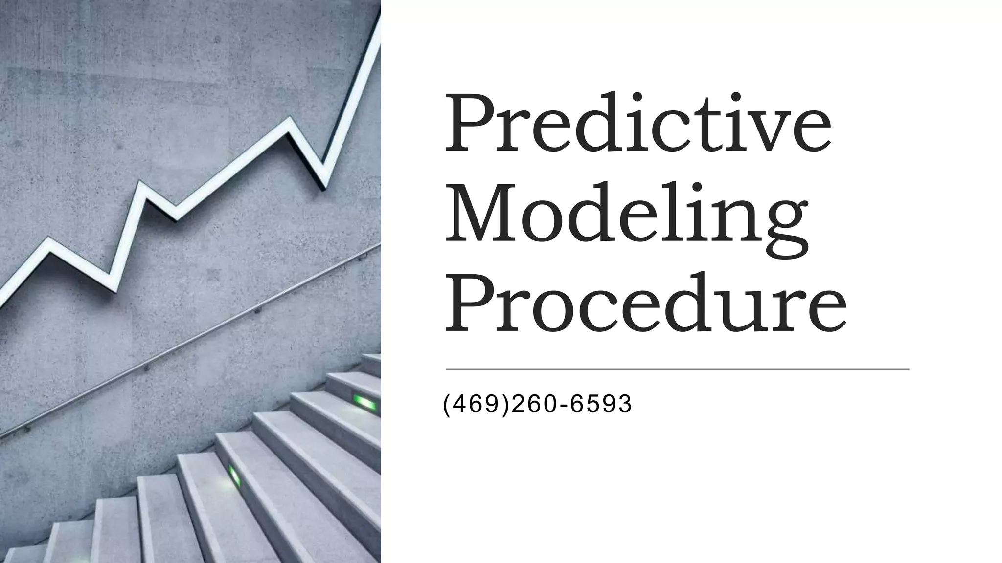 Predictive Modeling Procedure | PPT