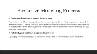 Predictive Modeling Procedure | PPTX