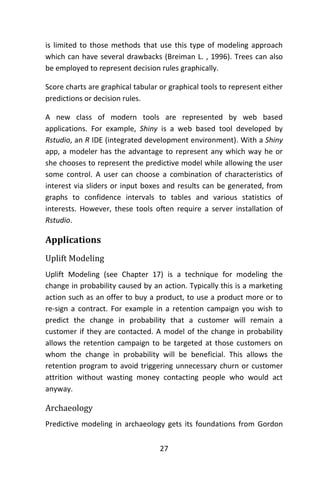 Predictive Modeling and Analytics select_chapters | PDF