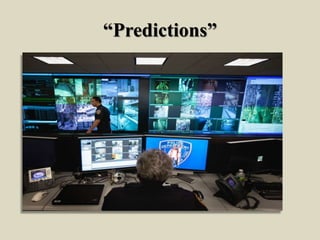 “Predictions”
 