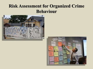 Risk Assessment for Organized Crime
Behaviour
 