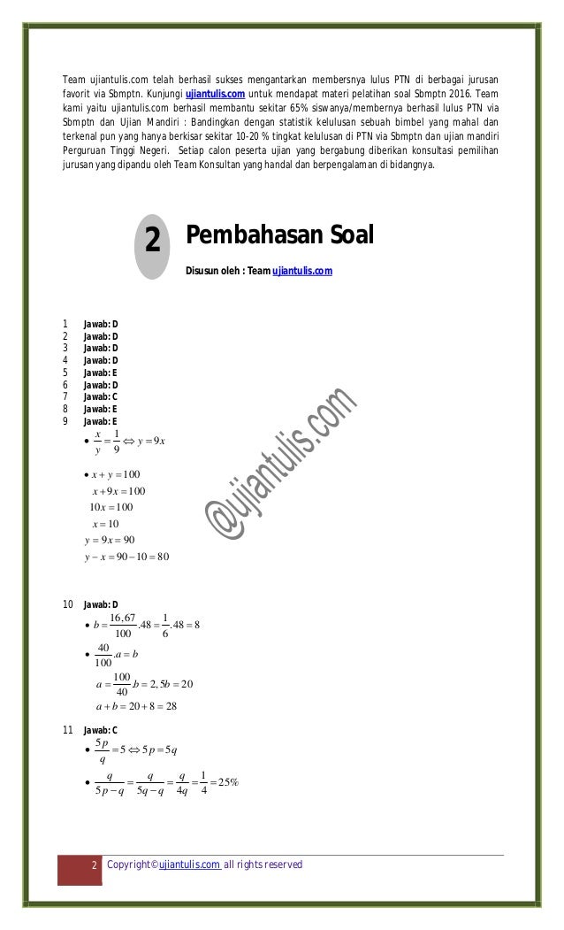 Siasat Sukses Sbmptn Saintek - Prediksi Sbmptn Jalur Saintek Bahas siasat sukses sbmptn saintek prediksi sbmptn jalur saintek bahas