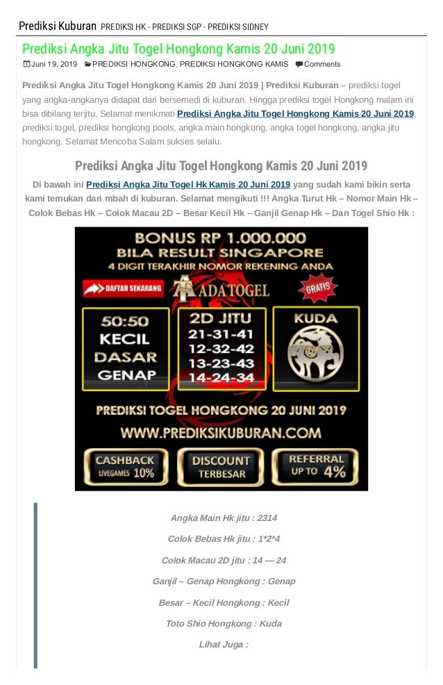 Phenomenal Togel Result Hk 2019
 Pictures