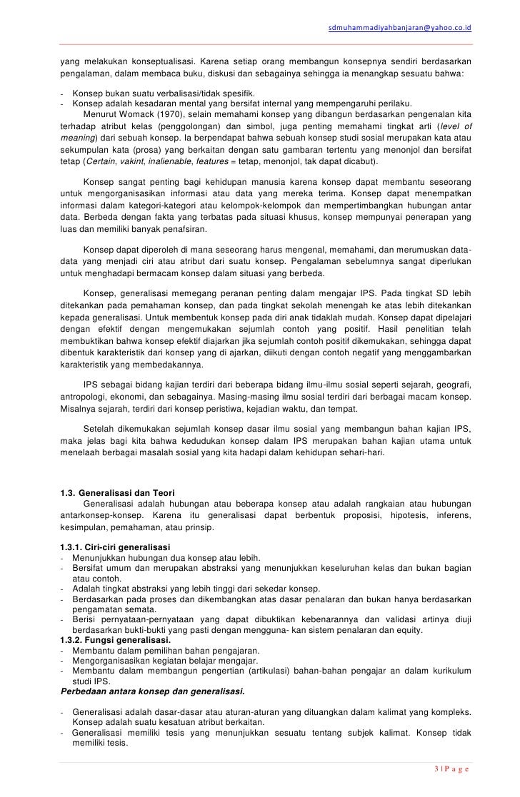 Prediksi materi soal berdasarkan kisi ips