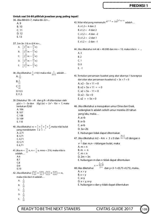 30++ Contoh Soal Deret Angka Stan Kumpulan Contoh Soal