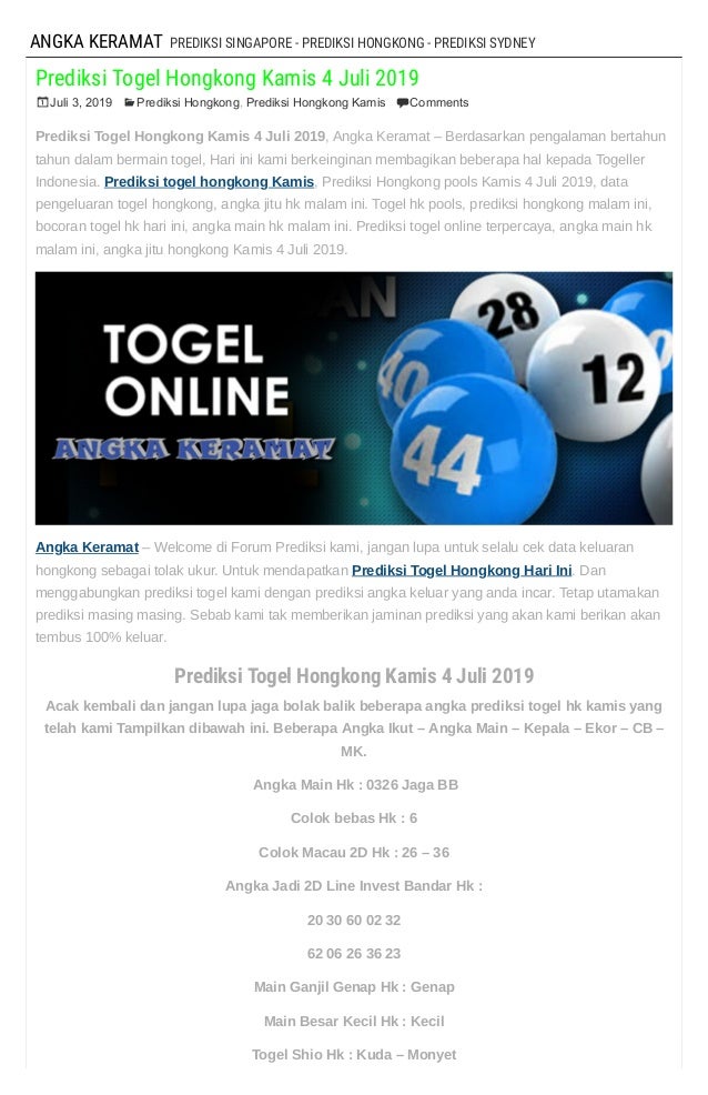 26 Prediksi hk terjitu keramat