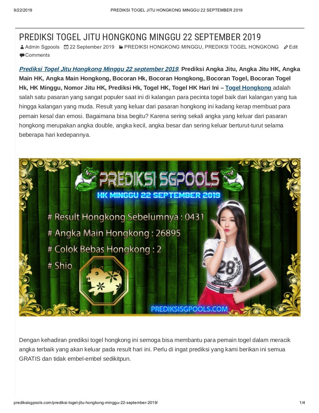 39 Prediksi hk jitu minggu