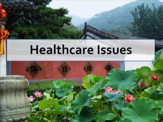 Healthcare Issues
 
