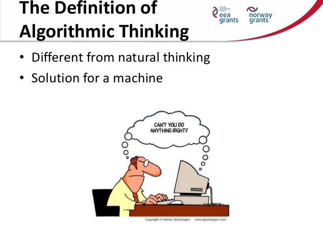 Activites to Encourage Algorithmic Thinking in Computer Science