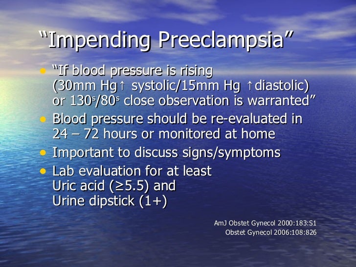 Preeclampsia 2010