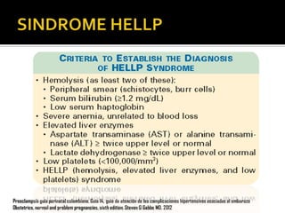 Preeclampsia guía perinatal colombiana. Guía 14, guia de atención de las complicaciones hipertensivas asociadas al embarazo
Obstetrics, normal and problem pregnancies, sixth edition. Steven G Gabbe MD. 2012

 