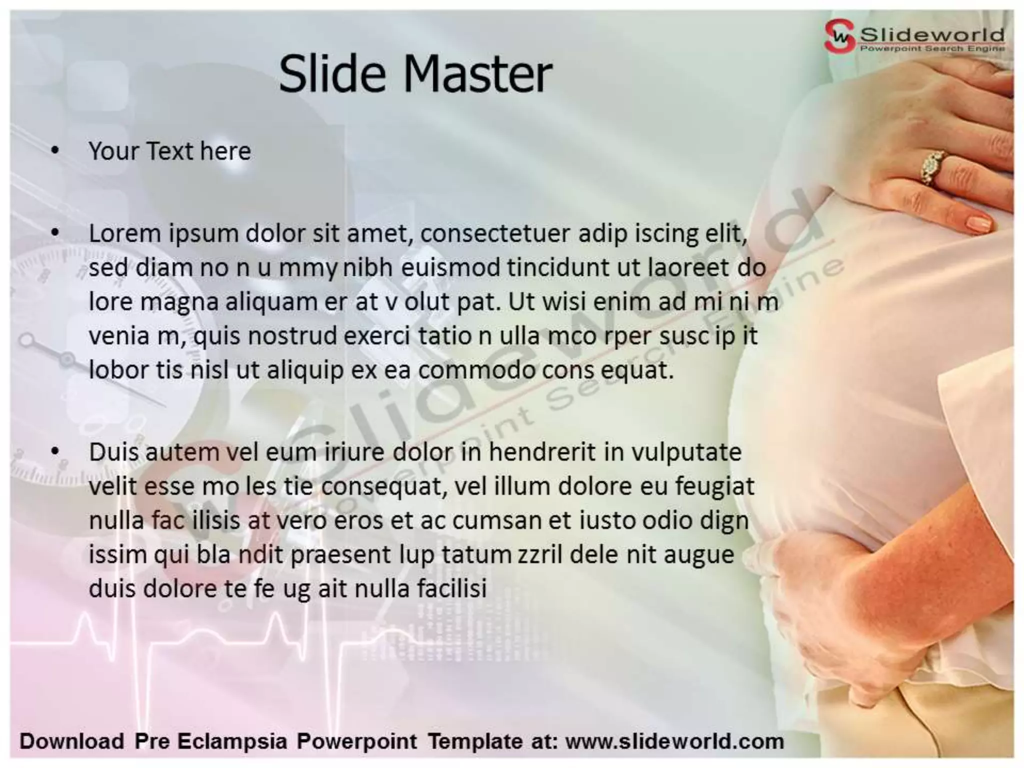Pre Eclampsia Powerpoint Template - SlideWorld | PPTX