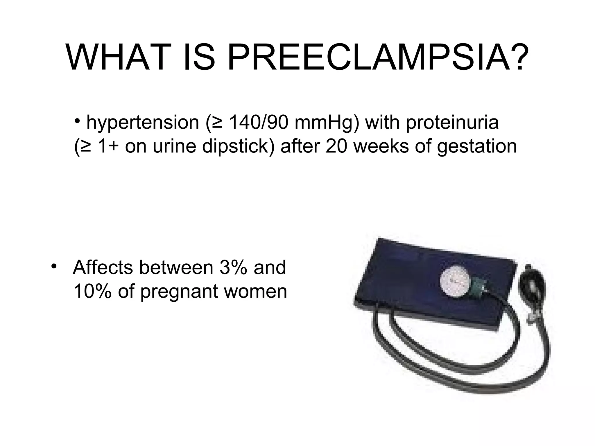 Preeclampsia research presentation | PPT