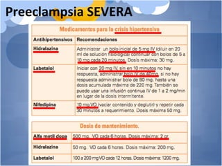 Preeclampsia SEVERA
 