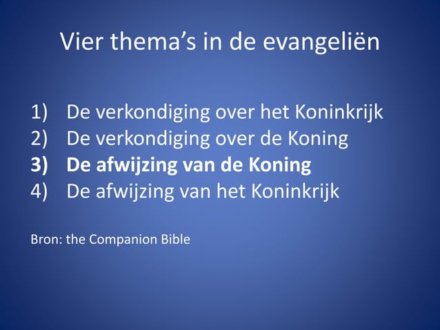 Preek 21 maart 2021 de weg naar het kruis | PPT